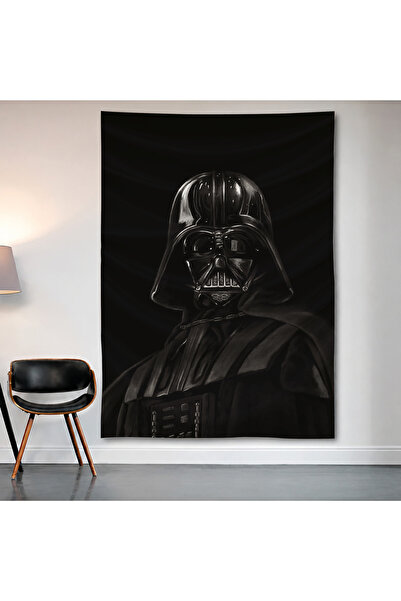 Geek Cultcha Darth Vader Dark Portrait Duvar Örtüsü Duvar Halısı Birinci Kali...