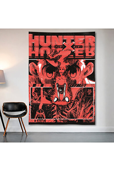 Geek Cultcha Hunter X Hunter Anime Collage Wall Cloth Wall Tapestry First Qua...