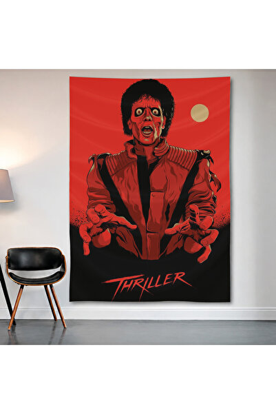 Geek Cultcha Michael Jackson - Thriller Pop Art Wall Covering Wall Tapestry F...