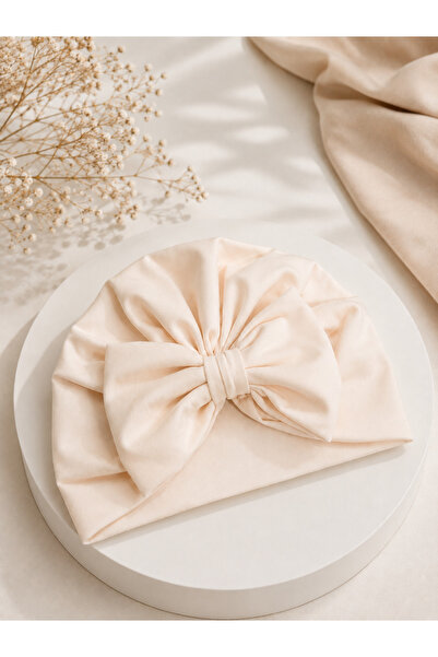 NecloveCraft Double Layer Baby Bonnet with Bow
