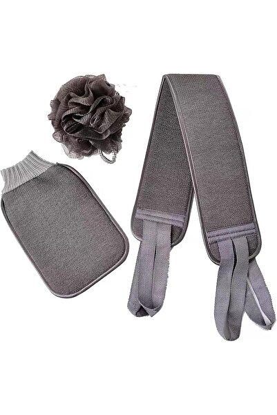 Arabest Bath Loofah and Sponge,Exfoliating Shower Bath Gloves Set,3-Piece,Str...