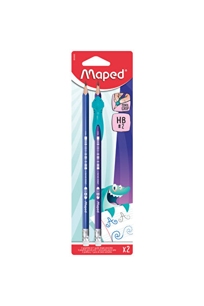 Maped Set 2 Creioane, Maped, Gri