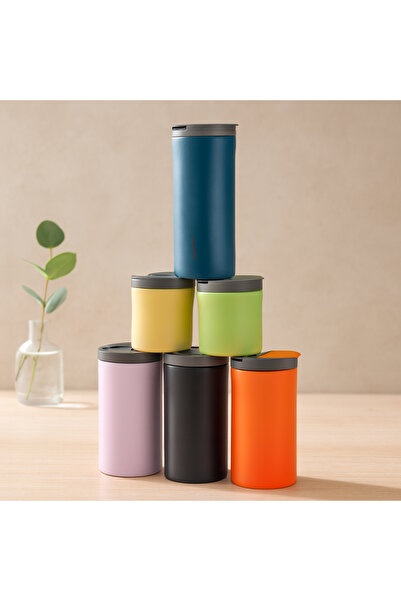 magicool 400 ml Long Thermos Cup - Stainless Steel Non-Slip Base