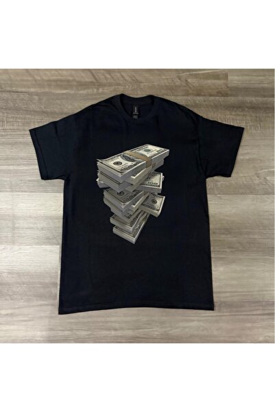 Grafftee Clothing Money Printed Unisex Oversize T-Shirt