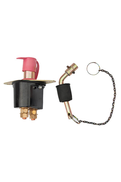 Autospeed Contact general cu cheie otel si lant fixare, 12V, max 1000 A, cu c...
