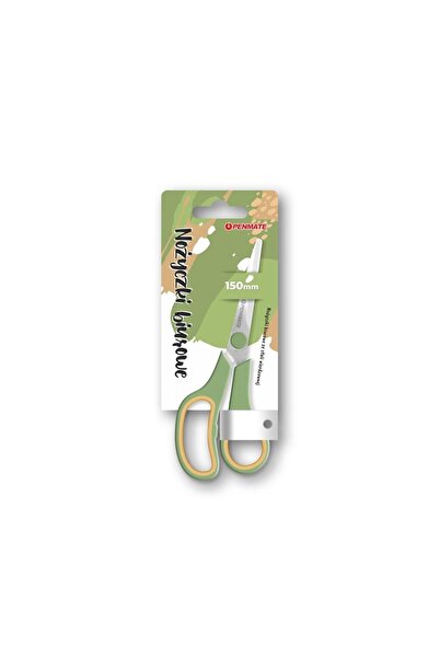OEM Foarfeca scolara MP Main Paper PT105, 13 cm, maner cauciucat, varf rotunj...