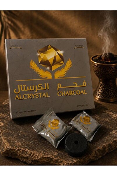 G14&G22 STORE فحم كريستالي "قرص كبير" 40 مم