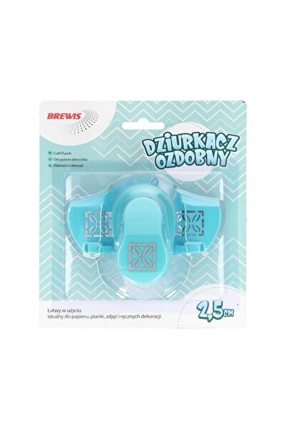 BREWIS Dziurkacz brzegowy Rozeta multicolor 2,5cm