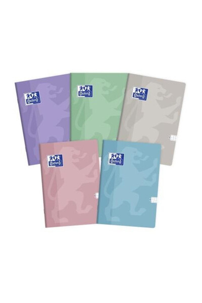 Oxford Caiete Touch Pastel A5, 60 file, liniate, coperta moale soft-touch, Mu...
