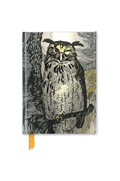 Flame Tree Caiet/Notebook Winking Owl, A5, cu linii, coperta dura cu ilustrat...