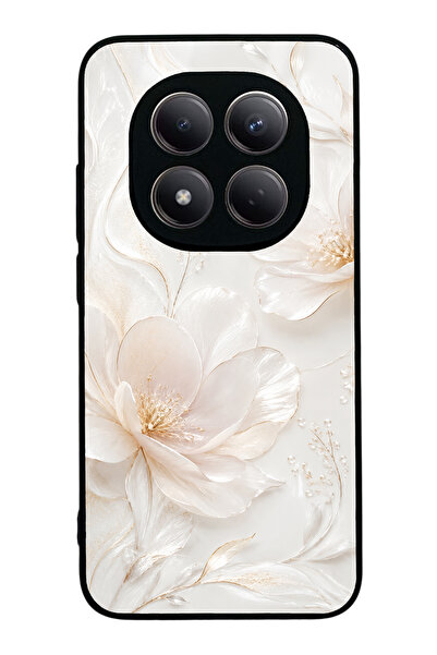 Spoyi Xiaomi Redmi Note 15 Pro Ivory Pearl Blossom Tasarımlı Glossy Telefon K...