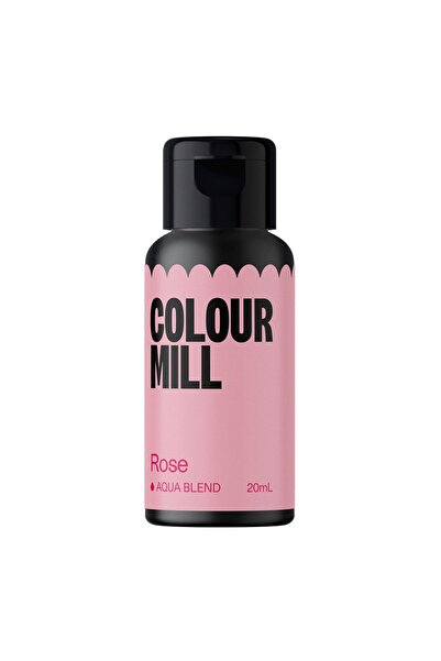 Colour Mill Colorant alimentar solubil în apă, – Roz trandafiriu, 20 ml