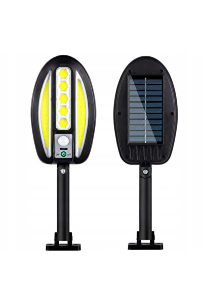 varioshop ®   Външна соларна лампа, със сензор за движение, COB LED, 3000 mAh...