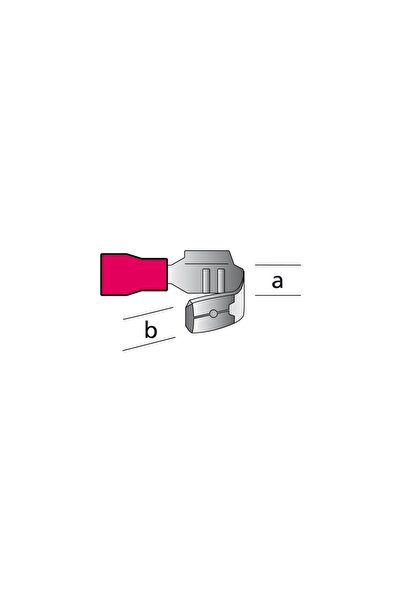 Carpoint Papuci electrici izolati tip piggy back tata 561, rosu, 6,3x0,8 mm, ...