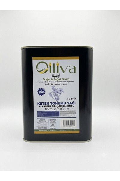 OILIVA GIDA SAN. VE DIŞ TİC. LTD. ŞTİ. زيت بذر الكتان أوليفا 100% 2 لتر