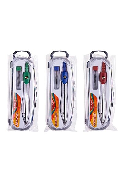 KEYROAD Compas metalic mix color, etui, 0x5x16cm
