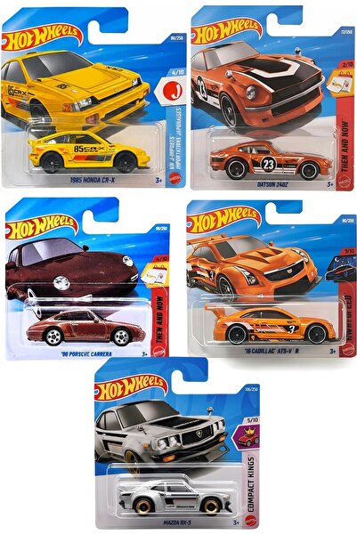 HOT WHEELS Regular 5'li Başlangıç Seti - Özel Koleksiyon Metal Araba Seti