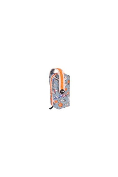 Milan Set 4 penare scolare oval, cu maner si fermoar, multicolor