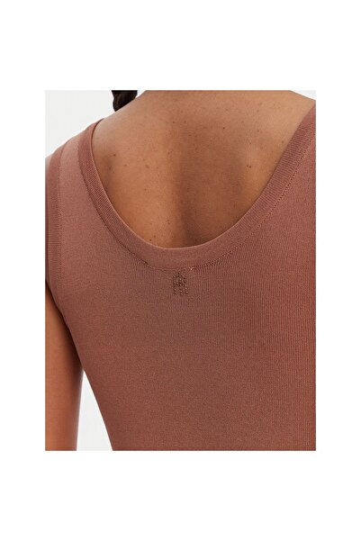 FRACOMINA Top de damă FR26ST4005K524R9 M07 Maro