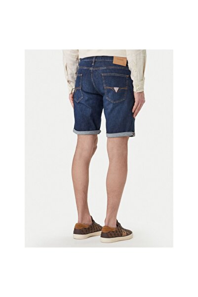 Guess Ανδρικά Τζιν Σορτς M6GD01D0754 Μπλε