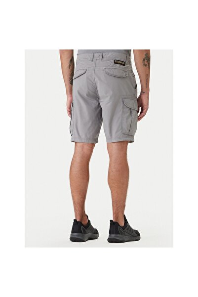 Napapijri Pantaloni scurți din material textil pentru bărbați NP0A4HOQHCB1 Gri