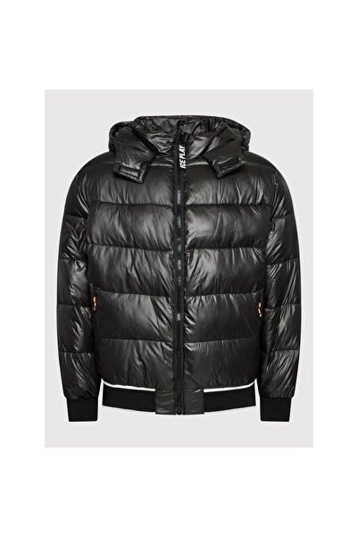 Ice Play Geacă de iarnă pentru bărbați J021 6415 Negru