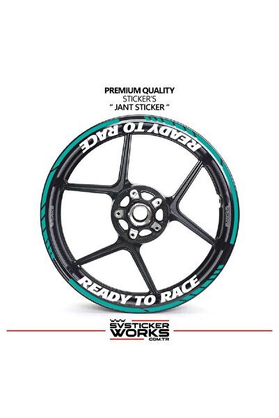 ARONA Ktm duke wheel sticker - inner & outer - ready to race text design