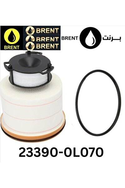 Toyota فلتر زيت أصلي للسيارات ذات محركات البنزين 0L070-23390