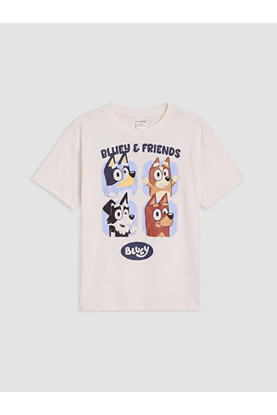 LC Waikiki Zero Roba Yaka Bluey Printed Boys' T-Shirt from Uzg Store for Styl...