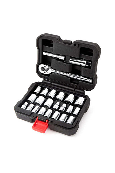 Workpro 30-Piece 1/2-Inch Drive Socket Wrench Set – Professional Metric & SAE...
