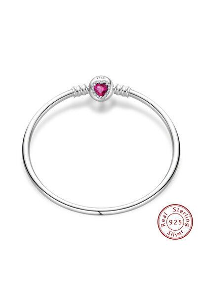 Choice8 20cm PAB042 Classic 925 Sterling Silver Charm Beads Bracelet For Wome...