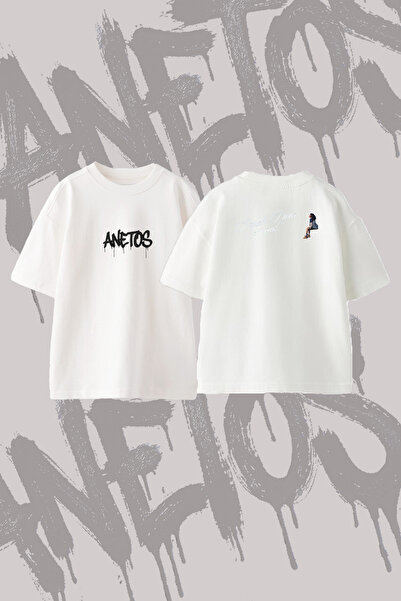 Anetos Creep Radiohead dizajn, pamučna bela majica sa zadnjim štampanjem, ove...