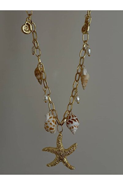 lumirajewel golden tide kolye