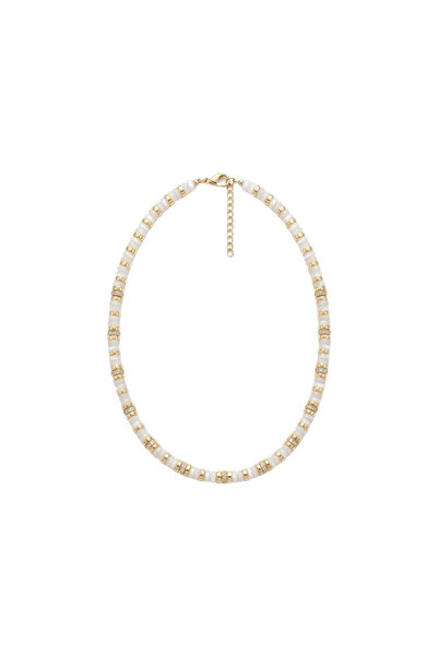 Charmist Carnival Collection Pearl Necklace White