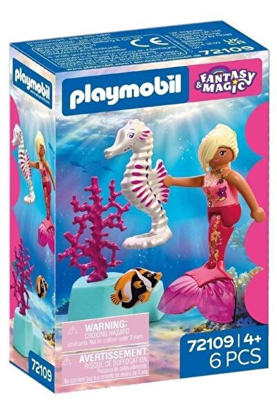 Playmobil Γοργόνα και Ιππόκαμπος (72109)