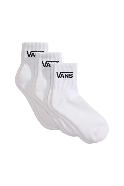 Vans Vn000Qbwwht1 Classic Half Crew Socks White