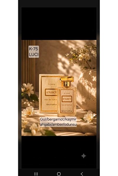 K-75 Lucı Kadın Parfüm 50ml