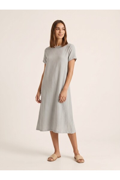 Enhitbaby Udenya Double Layered Muslin Summer Dress |   100% Cotton |   A Kesim
