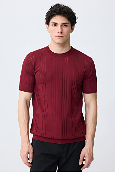 Tween Slim Fit Kiremit Triko