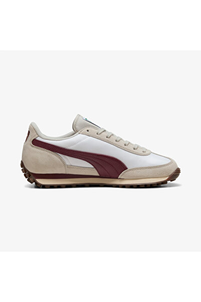 Puma Easy Rider Vintage Kadın Krem Spor Ayakkabı
