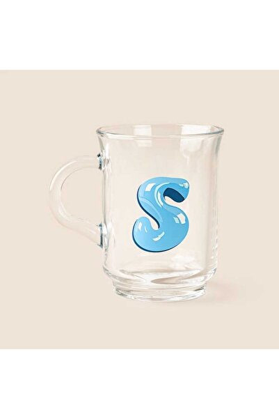 LAV S Harfli Kupa - Şeffaf - 250 ml