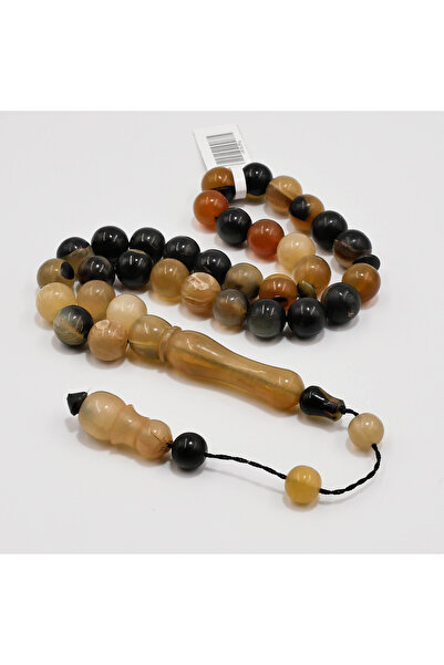 Generic Turtle Back Rosary 33 Beads 10mm Multi-Color Tortoiseshell Prayer Bea...