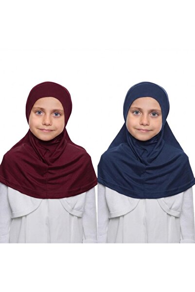 İSTDONATELLA حجاب قطعة واحدة للفتيات - وشاح تسيتيور جاهز للارتداء - حجاب عملي...