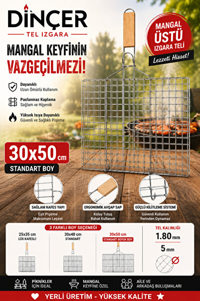 30x50 Lüx Mangal Teli