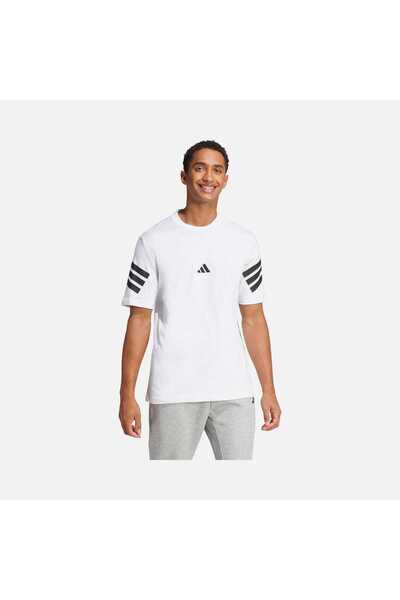 adidas Sportswear Future Icons Angled 3-Stripes Short-Sleeve Erkek Tişört