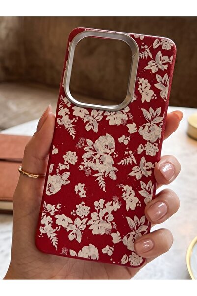 Hatreds Redmi Note 13 Pro 4G Deri Dokulu Desenli Kamera Korumalı Darbe Emici ...