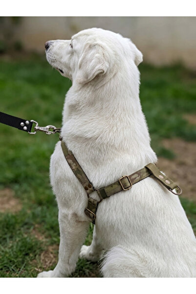 balkonda Dog Chest Harness Medium Breed Adjustable Front and Back Pulling Col...
