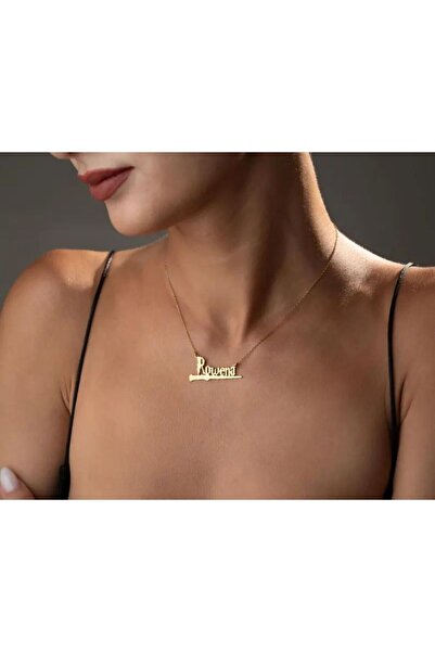 N!da Jewelry 925 Ayar Gümüş Harry Potter Asa İsim Kolye