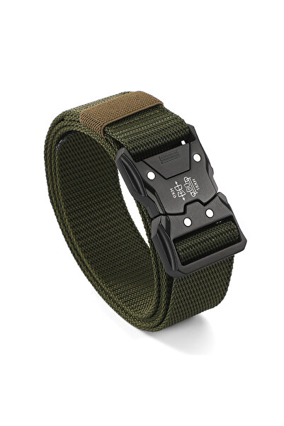 choice2 green New 1pcs Versatile Men's Tactical Belts - Durable, Adjustable D...