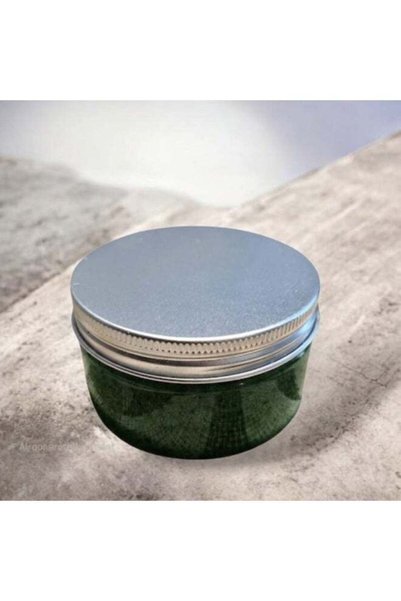 aurora naturalis Aurora-Naturalis Handmade Spirulina, Mint Dried Leaflets & Mint Oil Body Scrub | Pore Purifying | Detoxifying & Ocean Fresh